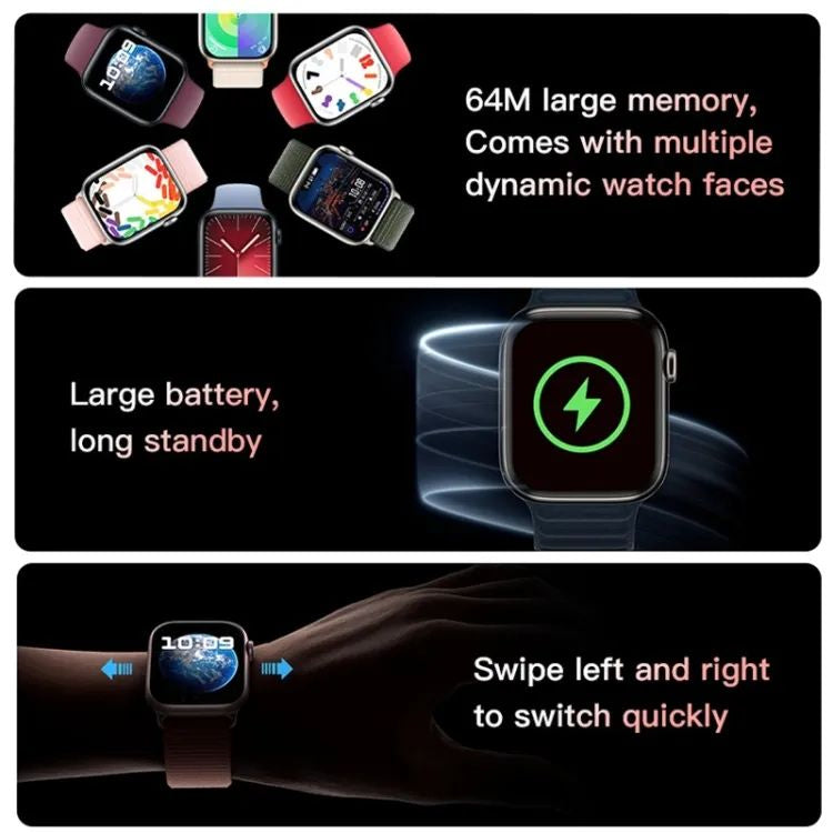 T900 Pro Max Watch Series 9 Smart Watch | 2.09″ IPS HD Big Screen | Bluetooth Calling & Health Monitoring