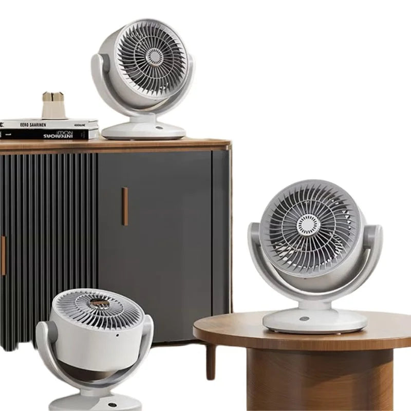 Rechargeable Mini Table Fan FT-905 | LED Display 3 Speed